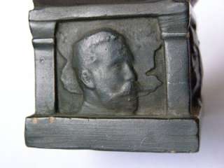 Rare WWII era Bulgarian bisque bust of King Boris III  