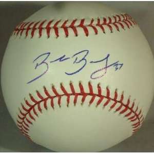 Brandon Beachy Autographed Baseball   OML *ATL * W COA   Autographed 