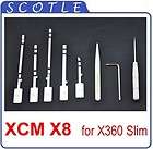 scotle xcm x8 case unlock opening kit for xbox 360
