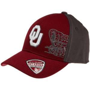   Mens Oklahoma Sooners Audible Cap (Cardinal, One Size) Sports