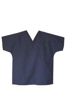 Nursing Uniform Scrub Top  Navy Blue Color   Men / Women / Unisex   S 