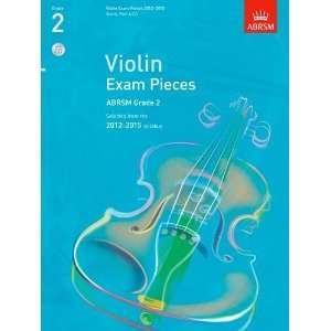   Score Part & CD (Violin Exam Pieces 2012 2015) (9781848493193) Books