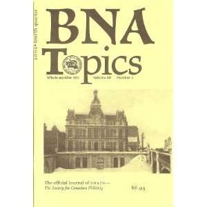  BNA Topics, Whole No. 493, Vol. 59, No. 4, Fourth Quarter 
