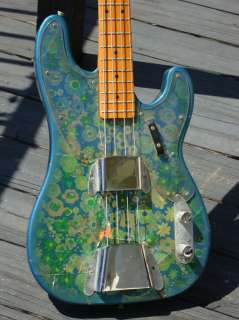 1968 Fender TELECASTER Floral Bass guitar  