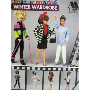   Fashion Doll Winter Wardrobe (Annies Attic, 87D72) various Books