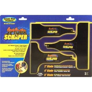   Scraping Tool Attachment for Reciprocating Saws, Black, Multi Pack