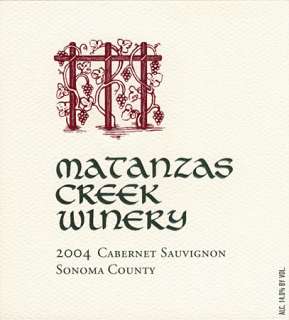 Matanzas Creek Cabernet Sauvignon 2004 