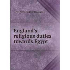  Englands religious duties towards Egypt. Talbot 