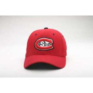 St Cloud State Huskies CST Red ZH Flex Fit Hat   Medium/Large 