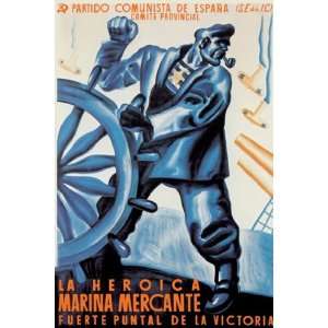  Heroic Merchant Navy   Poster by Puyol (12x18)