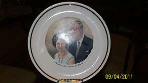 President and Mrs. Lyndon B. Johnson Collectors Plate  