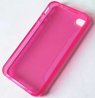 1X Clear TPU Gel Hard Case Cover Protector Case for Iphone 4S 4GS 