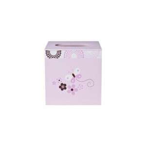  Tiddliwinks Pink Dots Butterfly Tissue Box Cover