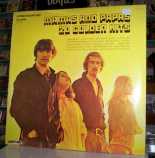 Mamas & Papas 20 Golden Hits LP SEALED/NEW  