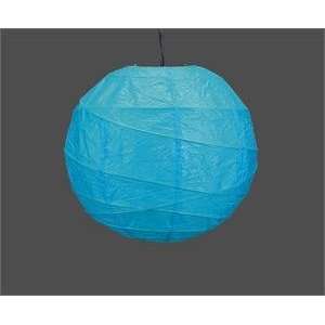  24 sea blue hanging paper lantern