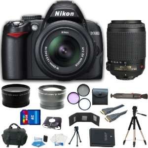   Zoom Lens + Nikon 55 200mm f/4 5.6G ED IF AF S DX VR Nikkor Zoom Lens