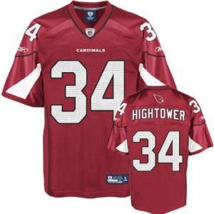Tim Hightower Youth Jersey Reebok Red Replica #34 Arizona Cardinals 