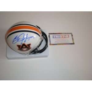   Bo Jackson Signed Auburn Mini Helmet Tristar 