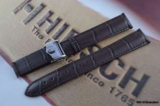 HIRSCH LORD Deployment Watch Strap with Integrated Silver Deployment 