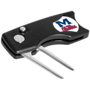 Mississippi Ole Miss Rebels NCAA Spring Action Divot Tool & Ball 