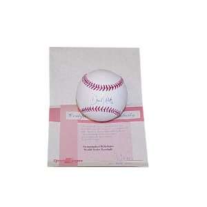   World Series Baseball inscribed The Steal of the Century (MLB