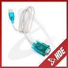 New USB to RS232 Serial Interface Cable Compatible w DB9 DB25 Printer 