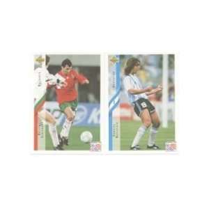  1994 World Cup High Numbers Soccer Card Set Sports 