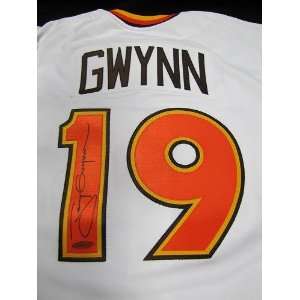   1984 Home Padre #19 Jersey Signed By Tony Gwynn 