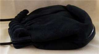 Vintage Susan Gail Suede Leather Black Purse  