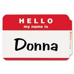   Name Badges, 2 1/4 x 3 1/2, Red, 100/Box CLI92234