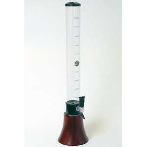  Beer Tubes 100 ounces Real Wood Hourglass Drink Dispenser 