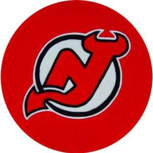  Anglo Oriental New Jersey Devils Round Logo Floor Rug 