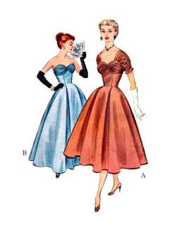 173 DRAPED BALL GOWN PATTERN CHOOSE YOUR DOLL SIZE  