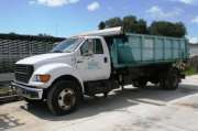  03 Ford 230 F 750 XLT Roll Off Truck  