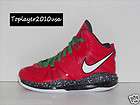 DS NIKE LEBRON JAMES 8 V/2 GS CHRISTMAS RED 431888 600 4 4.5 5 5.5 