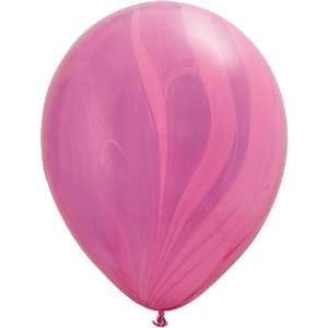   Agate Balloons   11 Pink Violet Rainbow  Toys & Games  