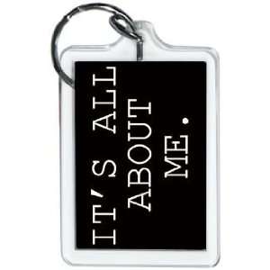  David & Goliath Its All About Me Lucite Keychain 65200KEY 