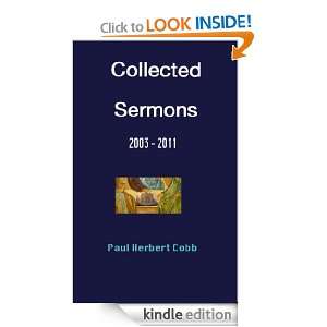 Collected Sermons 2003   2011 Paul Cobb  Kindle Store