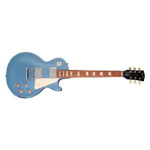  2012 Les Paul Studio Electric Guitar with Case (Pelham Blue, Chrome 
