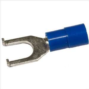 MorrisProducts 11810 Nylon Insulated Flange Spade Terminals in Blue 