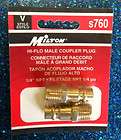 Milton   V Style   Hi Flo Male Fitting S 760 1/4” NPT Air Plug