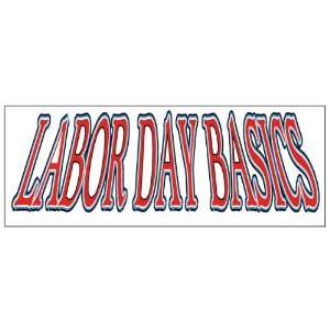  Labor Day Basics Business Banner