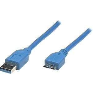  NEW 1m Blue SuperSpeed USB Cable   325417