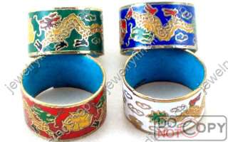 WHOLESALE 36 pieces CHINESE CLOISONNE rings  