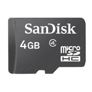  Sandisk 4GB MicroSDHC (MicroSD High Capacity) Memory Card 