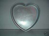 Heart Cake Pan 2000 wilton tin anniversary valentines  
