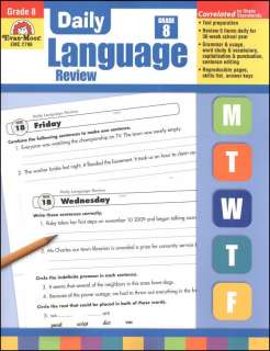 DAILY LANGUAGE REVIEW GR. 8 EMC 2798 BRAND NEW  