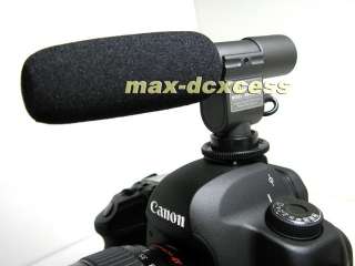 NEW Stereo Microphone for Canon 600D 550D Nikon D5100  
