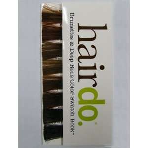  HairDo Brunettes & Deep Reds Color Swatch Book Beauty