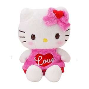    Hello Kitty Mascot Valentines Message 4 Plush   Love Toys & Games